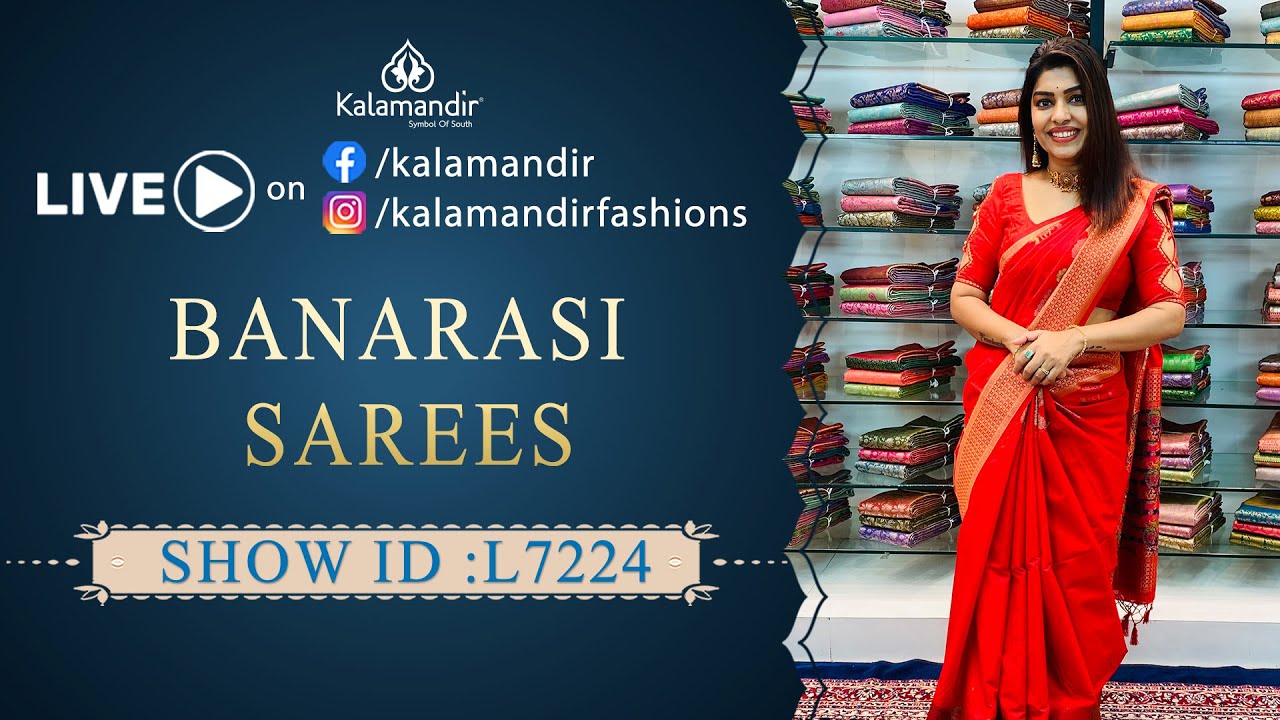 Exclusive Banarasi Sarees - Special Price | WhatsApp Number 9852 9852 99 | Kalamandir Sarees LIVE