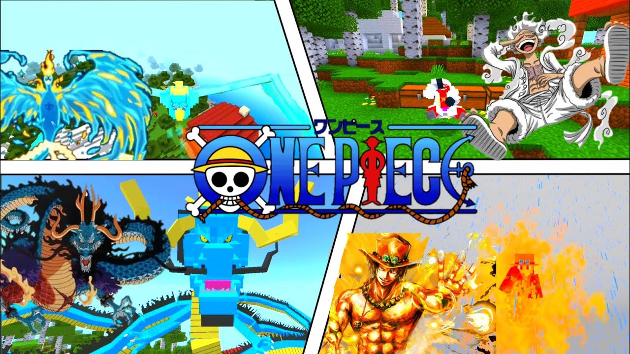 The best one piece addon for MCPE/ MCBE 1.21+ 