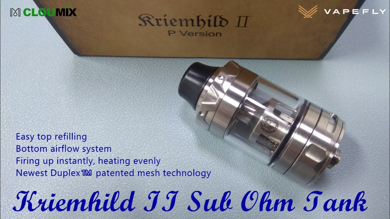Cloumix - Vapefly Kriemhild II Sub Ohm Tank