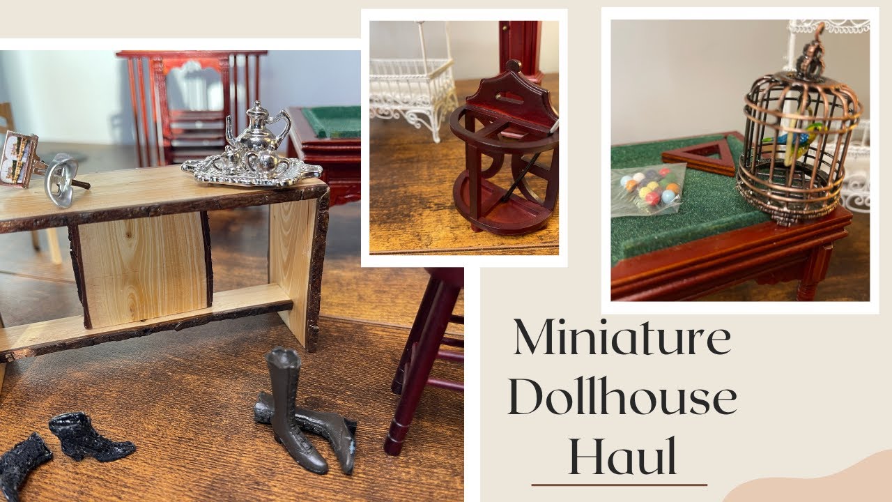 Miniature Dollhouse Shopping Haul