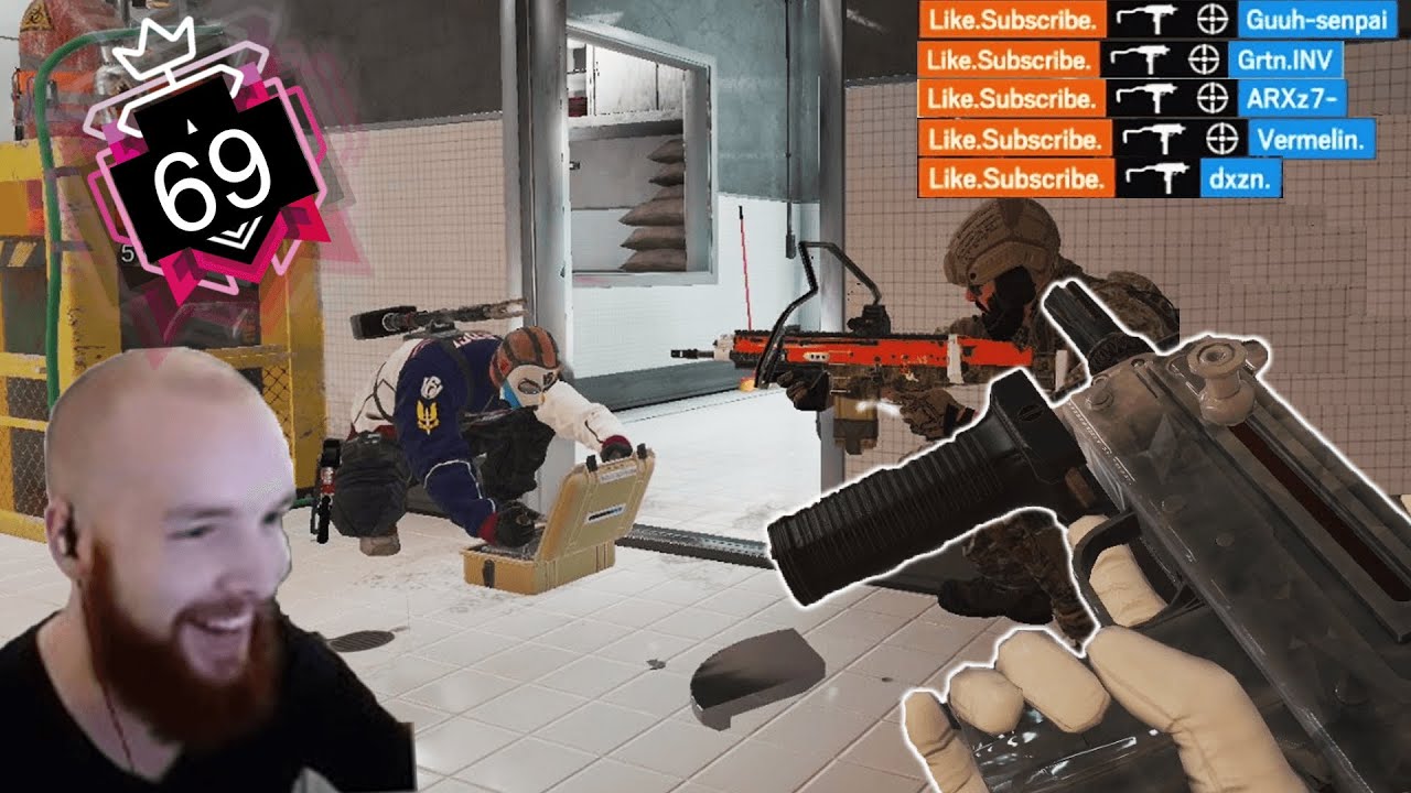 The Most Insane 900 IQ Smoke play in Rainbow Six Siege