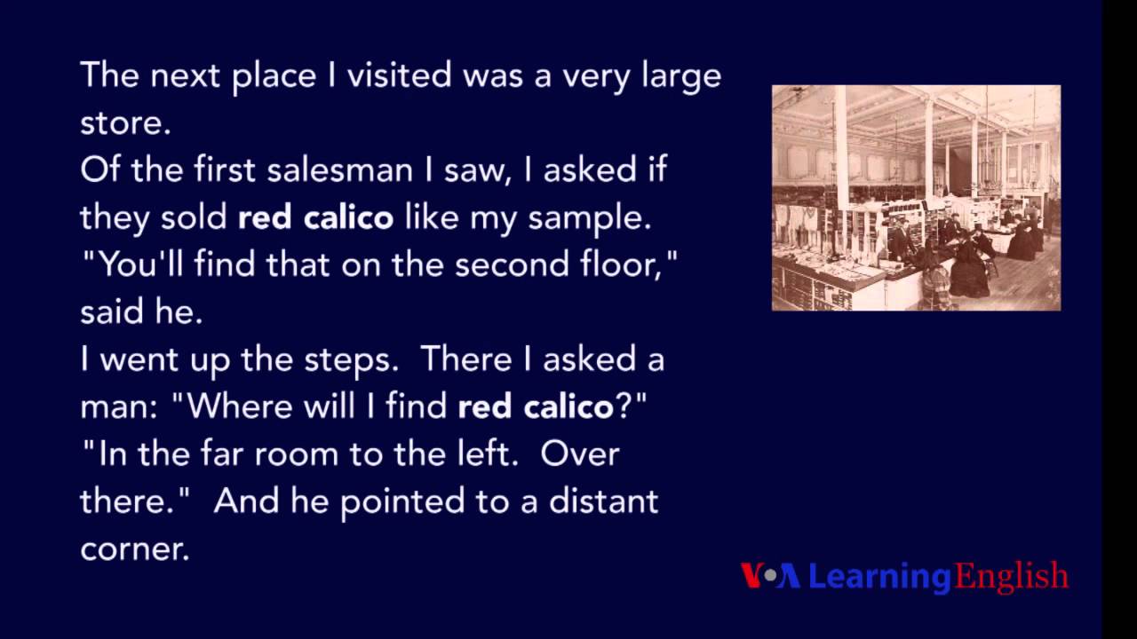 A Piece of Red Calico