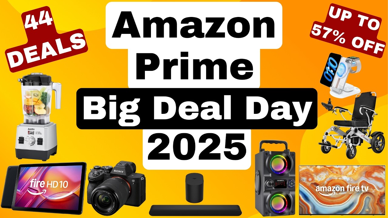 44 предложения Amazon Prime Big Deal Days в начале октября 2025 года (лучше, чем в прошлом году)