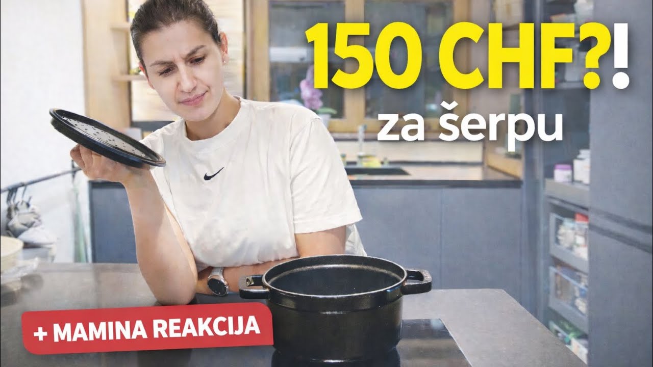 VLOG | Moja nova šerpa za hljeb STAUB  + mamina reakcija