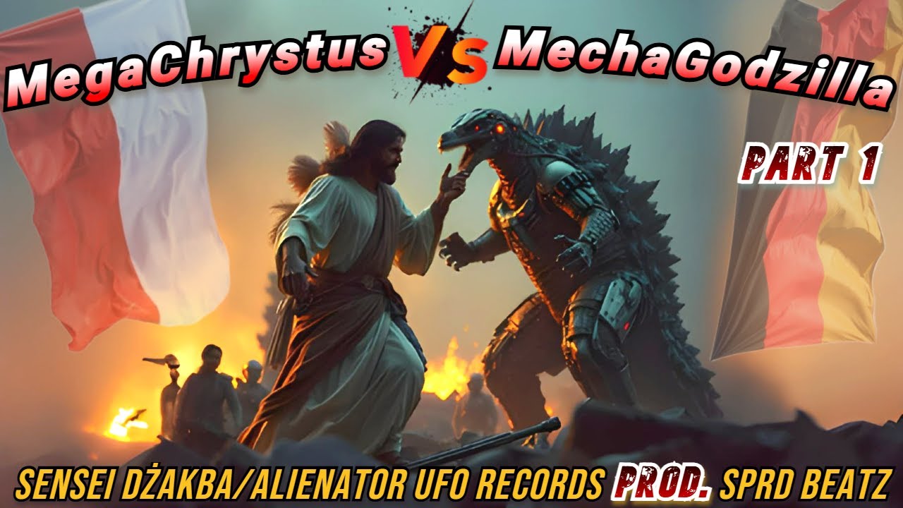 MegaChrystus vs MechaGodzilla: Part I -  Sensei Dżakba/Alienator Ufo (prod. SPRD Beatz)