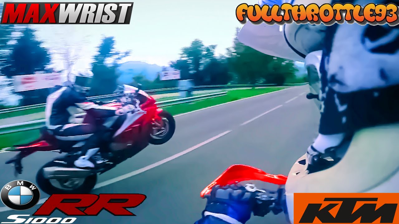 KTM Supermoto vs BMW Superbike