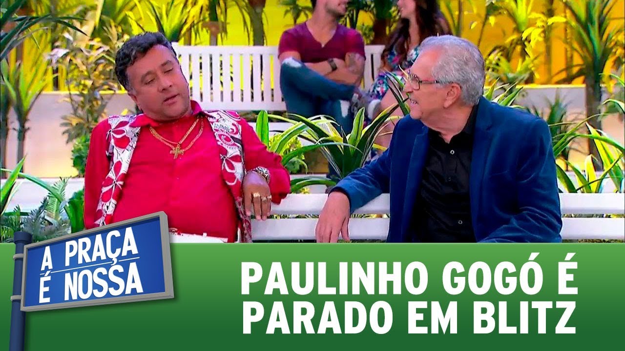 Paulinho Gogó é parado em blitz da Lei Seca | A Praça É Nossa (12/10/17)