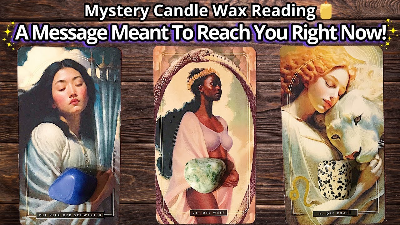 MYSTERY CANDLE WAX READING🕯💖A MESSAGE MEANT TO REACH YOU RIGHT NOW✨‼️ #pickacard Tarot Reading