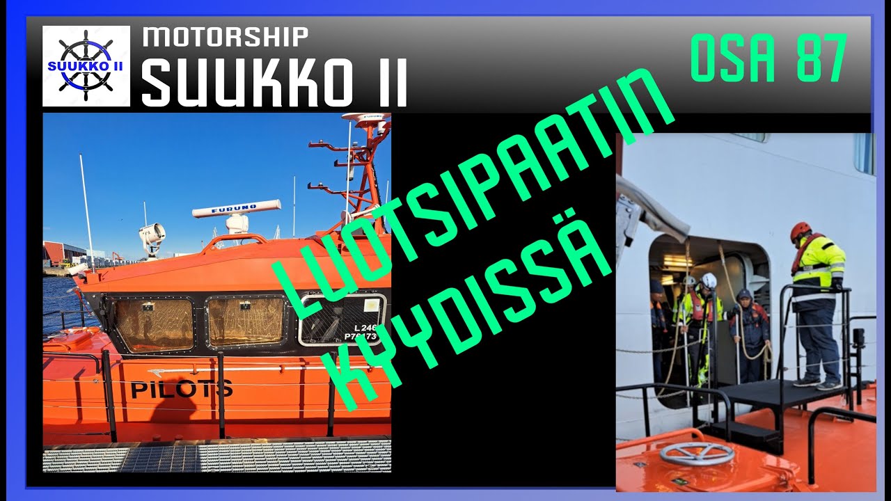 Minkälaista on luotsikutterinhoitajan duuni?