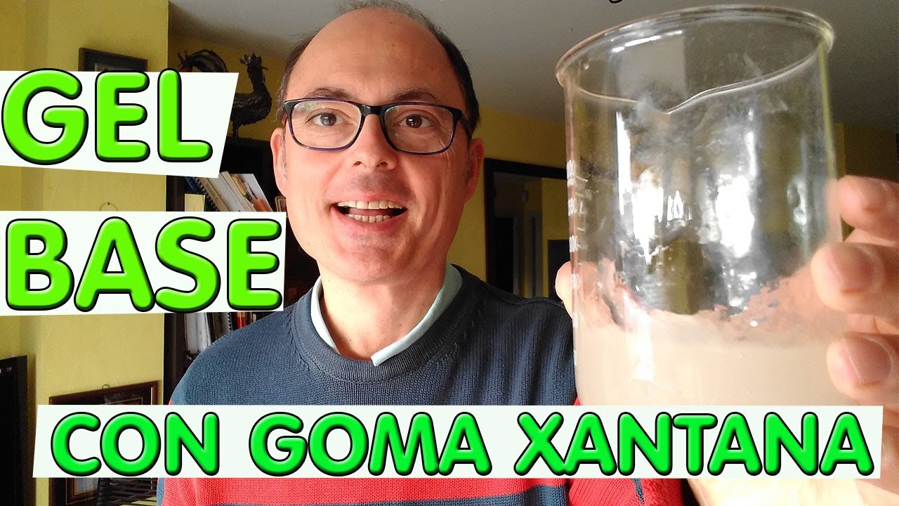 Cómo hacer un GEL BASE con goma XANTANA. Solo 4 ingredientes. FACILÍSIMO !!!! Y es ECOLÓGICO.