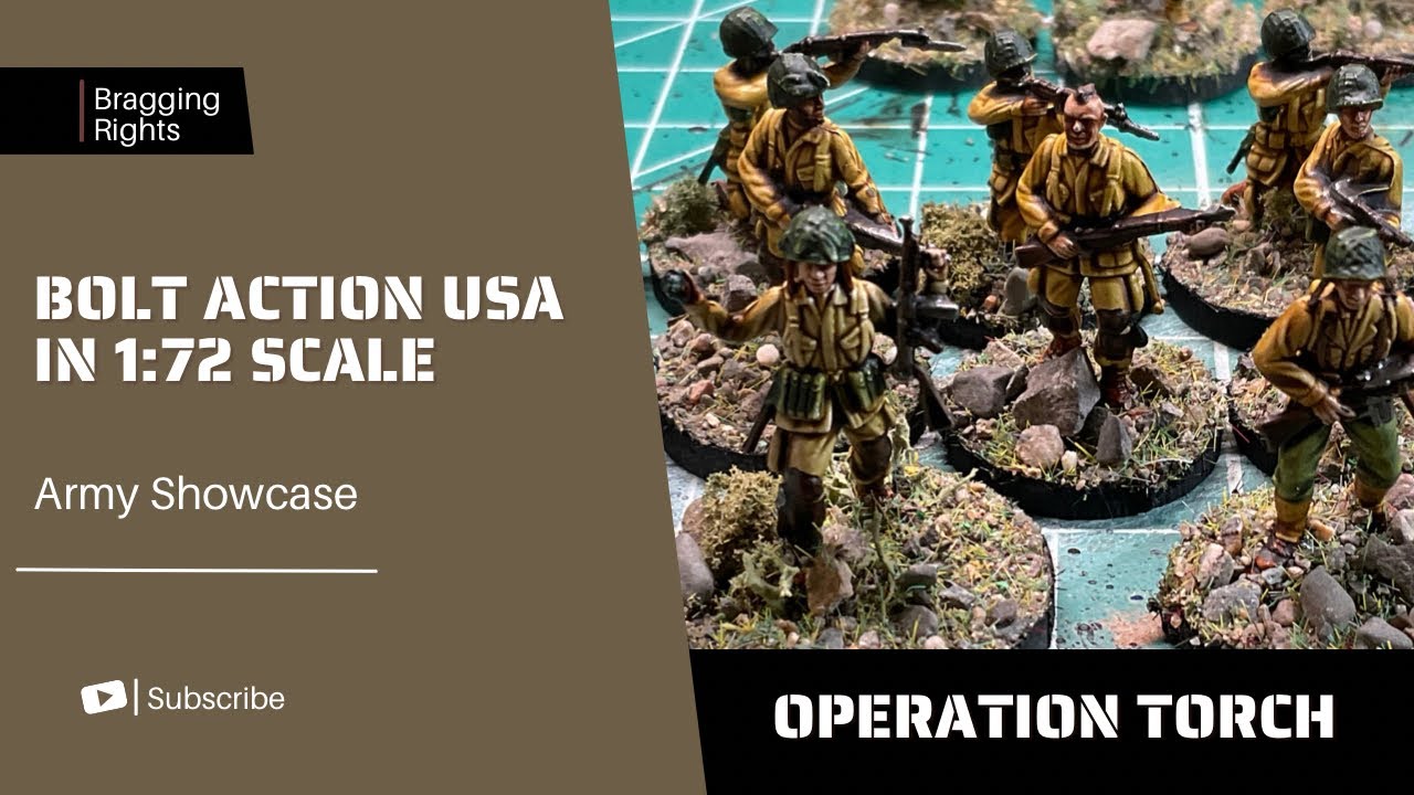 Bolt Action Operation Torch US in 1:72