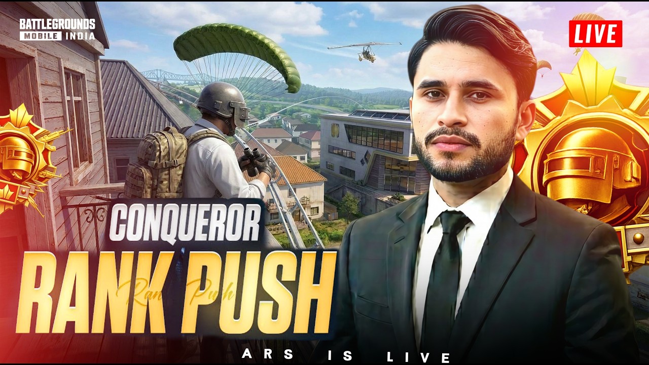 HPPY RAMNAVAMI | BGMI LIVE | RANK PUSH RAOD TO CONQUEROR #godarsyt #bgmilivestream