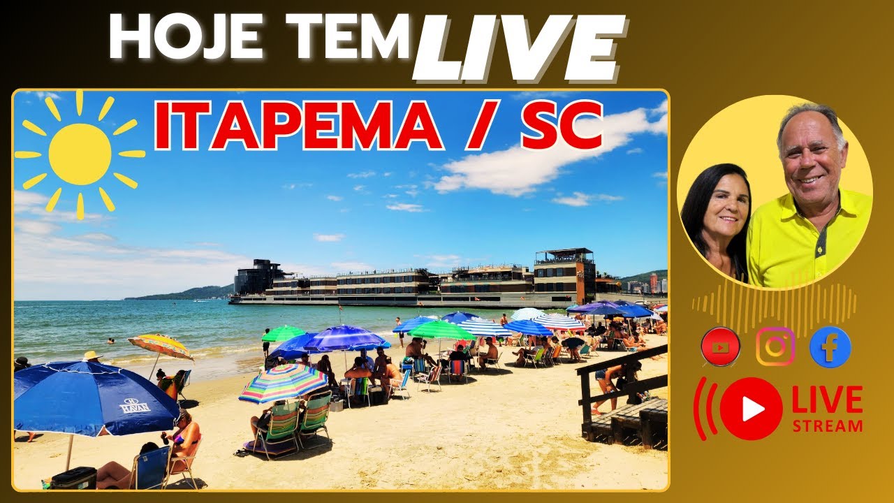 ITAPEMA / SC -   CLIMA DE VERÃO DIRETO DA PRAIA  = 20/01/2026   9:30HRS
