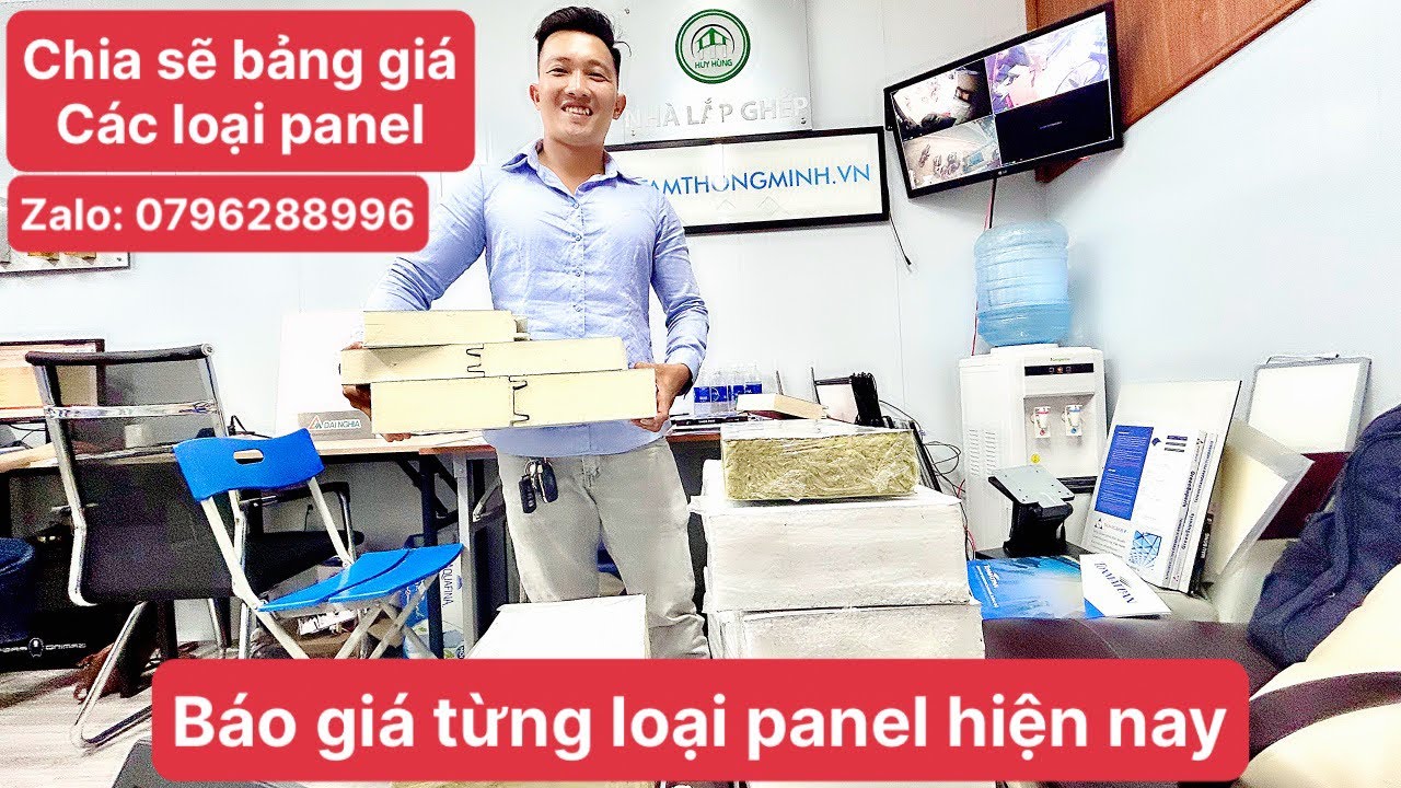 Báo giá từng loại panel hiện nay trên thị trường, chia sẽ bốc tách khối lượng cho cho anh em thợ.