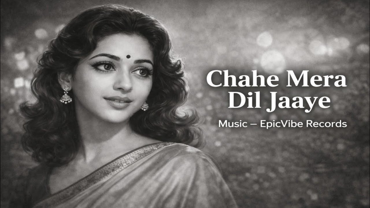 Chahe Mera Dil Jaaye | Old Hindi Romantic Song | Vintage Bollywood Melody | EpicVibe Records