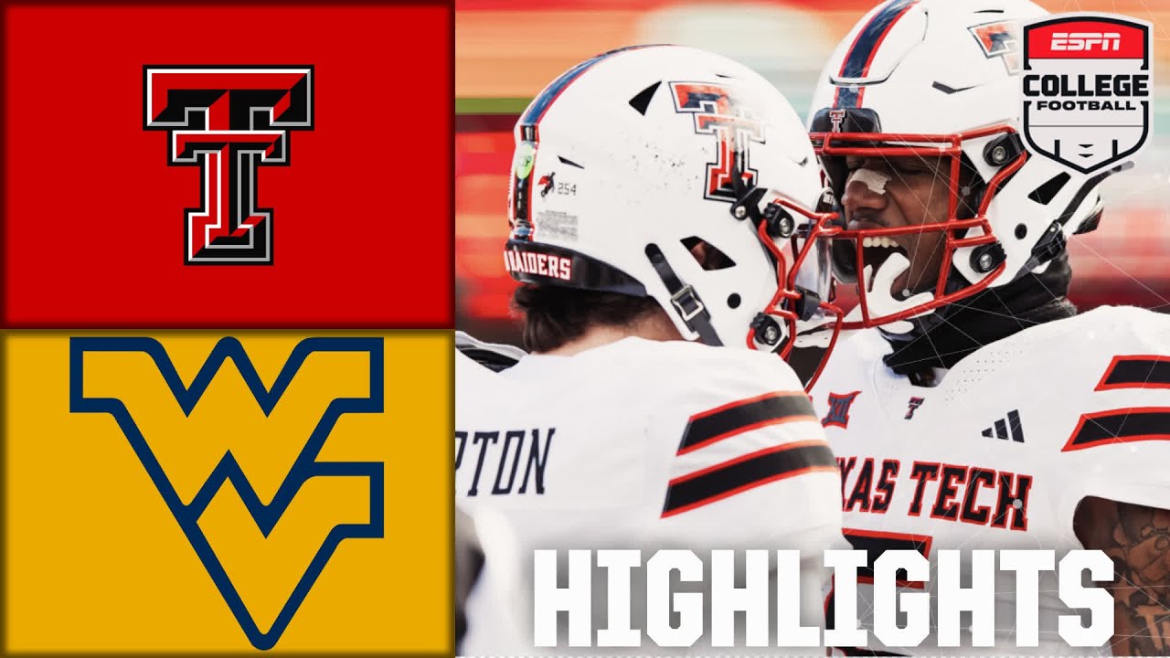 Texas Tech Red Raiders vs. West Virginia Mountaineers | Full Game Highlights | ESPN College Football