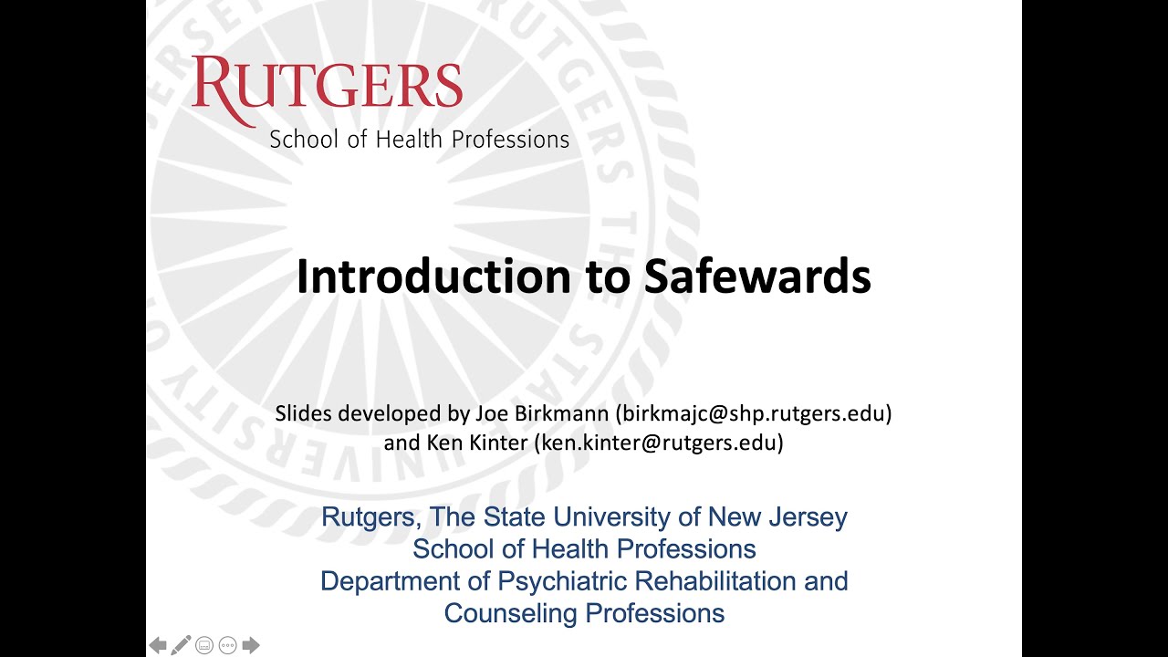 Introduction to Safewards