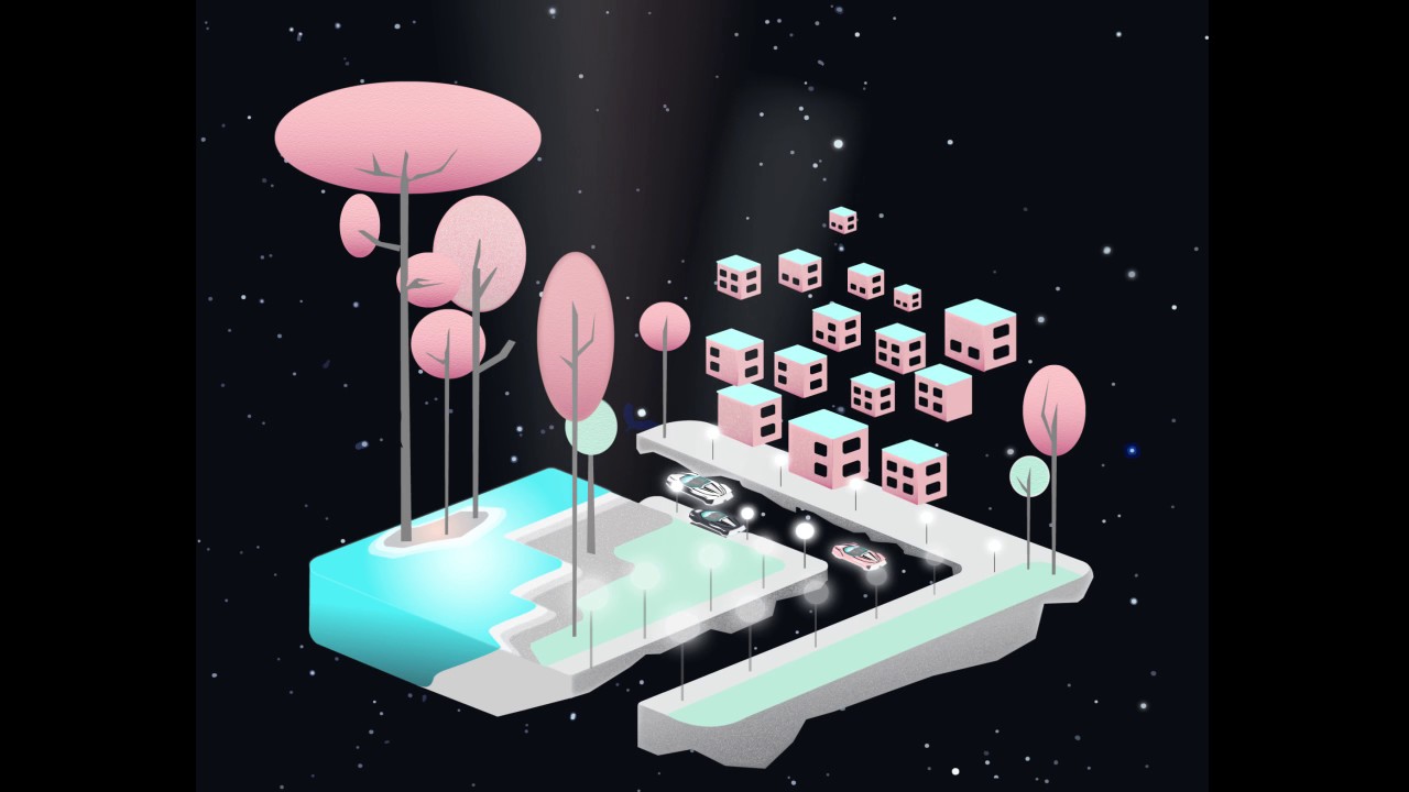 Isometric City Animation