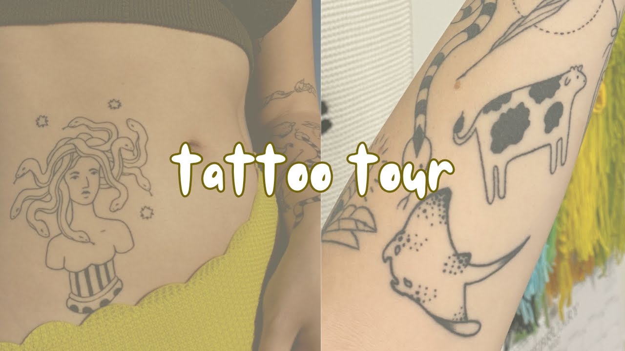 tattoo tour // fine line tattoos // ignorant style tattoos // minimalist sleeve