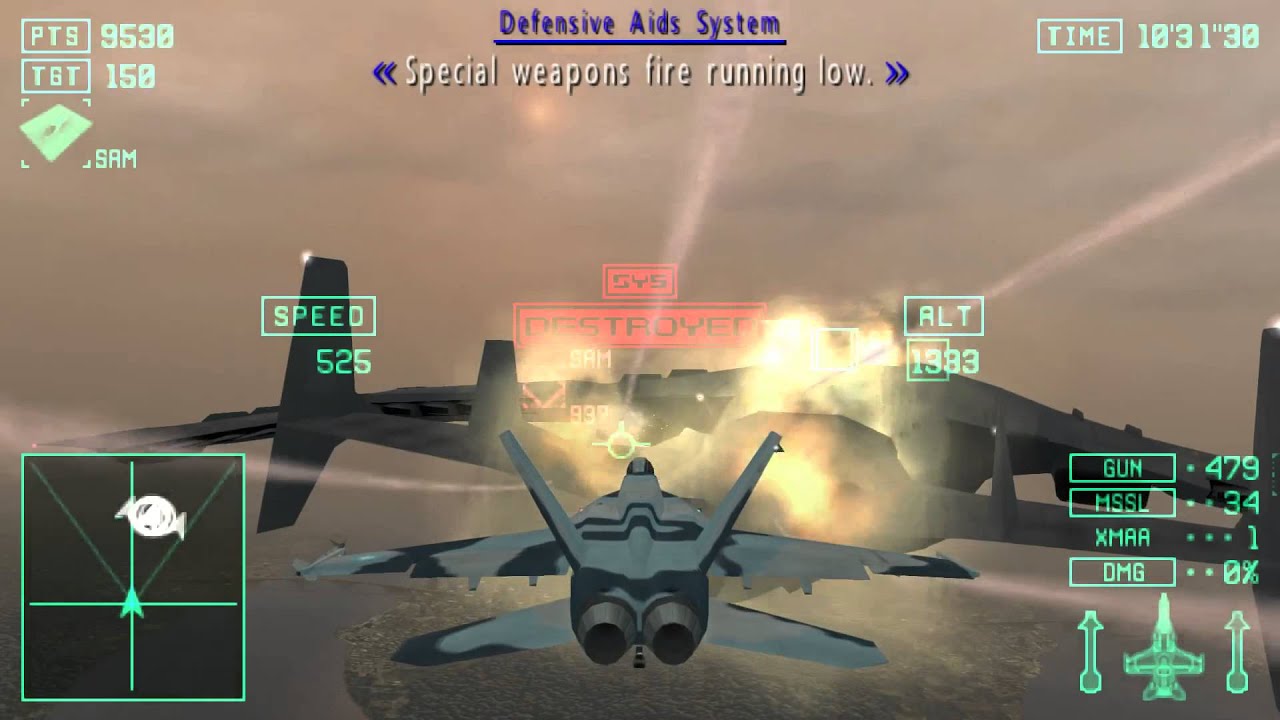 Ace Combat X: Skies of Deception - Mission 7B: Standoff in the Skies II