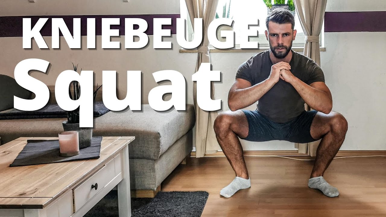 KNIEBEUGE - Squats lernen | Richtige AUSFÜHRUNG und TECHNIK