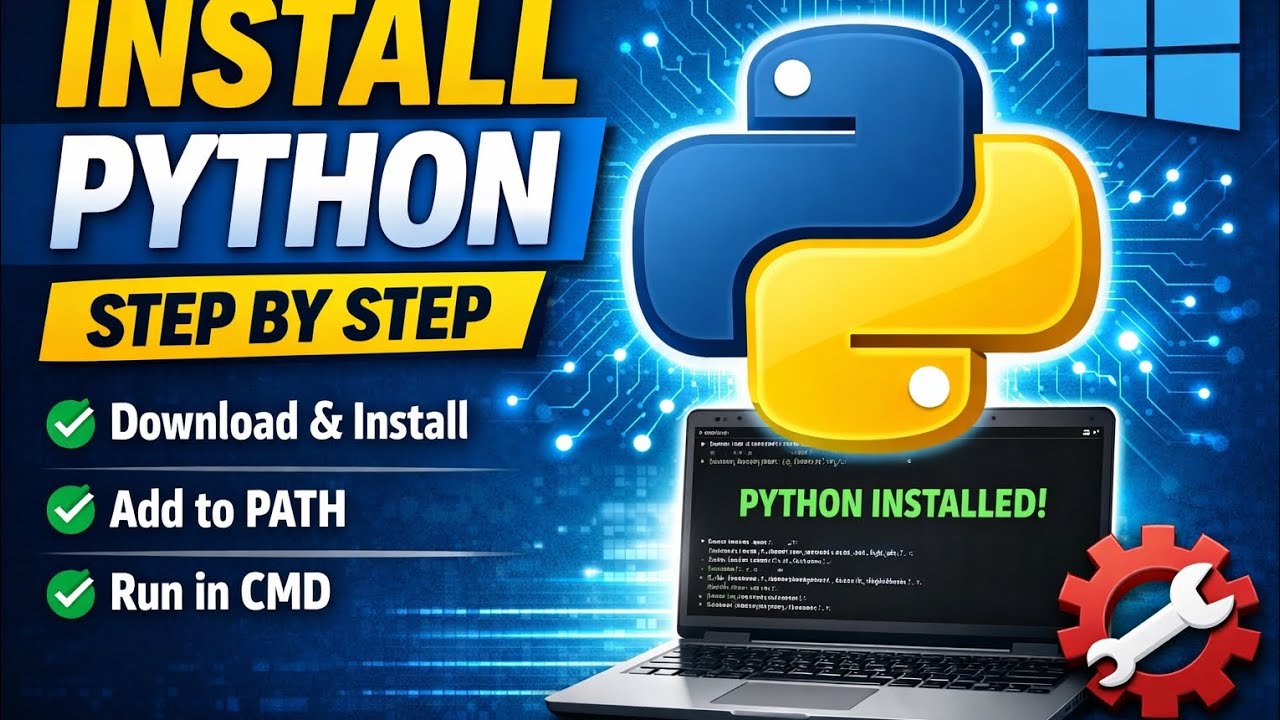 How to Download & Install Python on Windows (Step-by-Step Guide 2026)