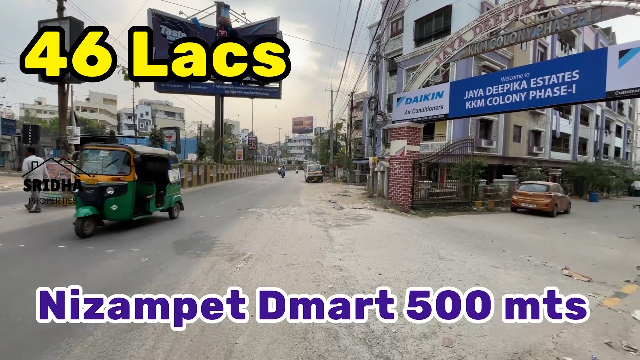 📞8712342065 - 2BHK Flat @ 46 Lacs - Brand New 2BHK Flats for sale in Nizampet Hyderabad