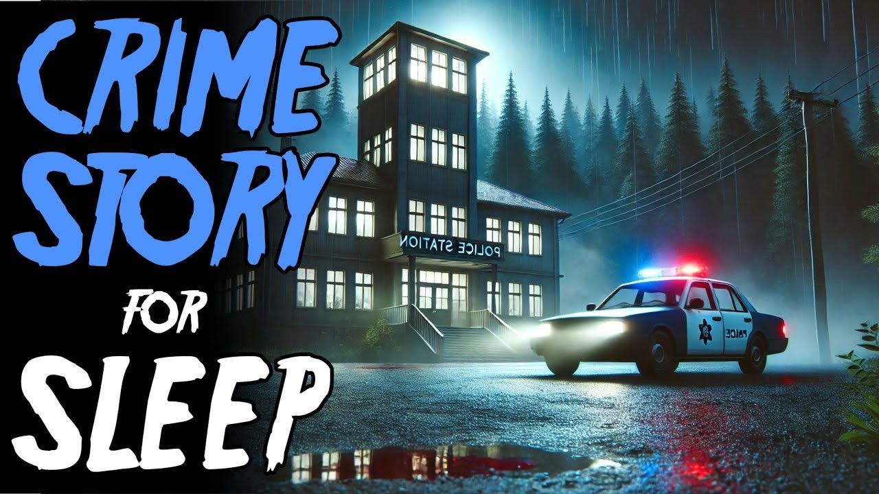 TRUE Crime Stories For Sleep With Rain Sound   Black Screenn