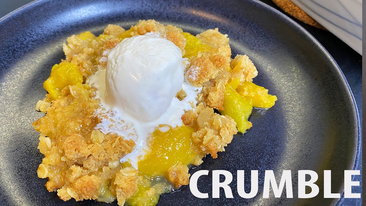 ŞEFTALİLİ YAZ TATLISI / meyveli crumble