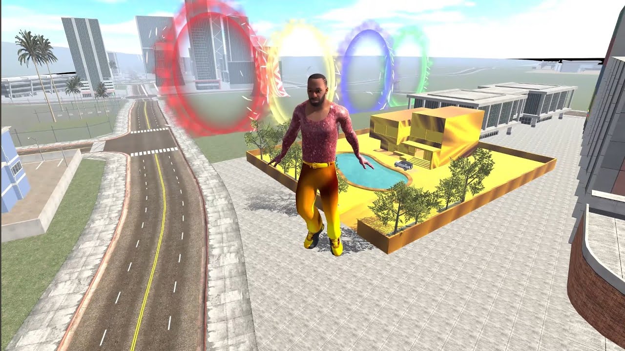 Franklin Found Magical 🪄portal 😱 Indian Bikes Driving3d Game 