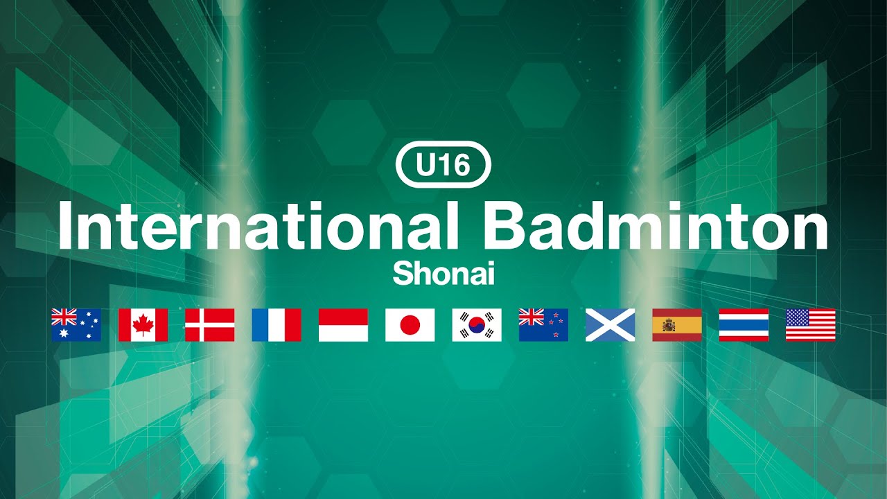 [Court 3] International Badminton U16 Shonai  Day 1 06.29 [SAT]