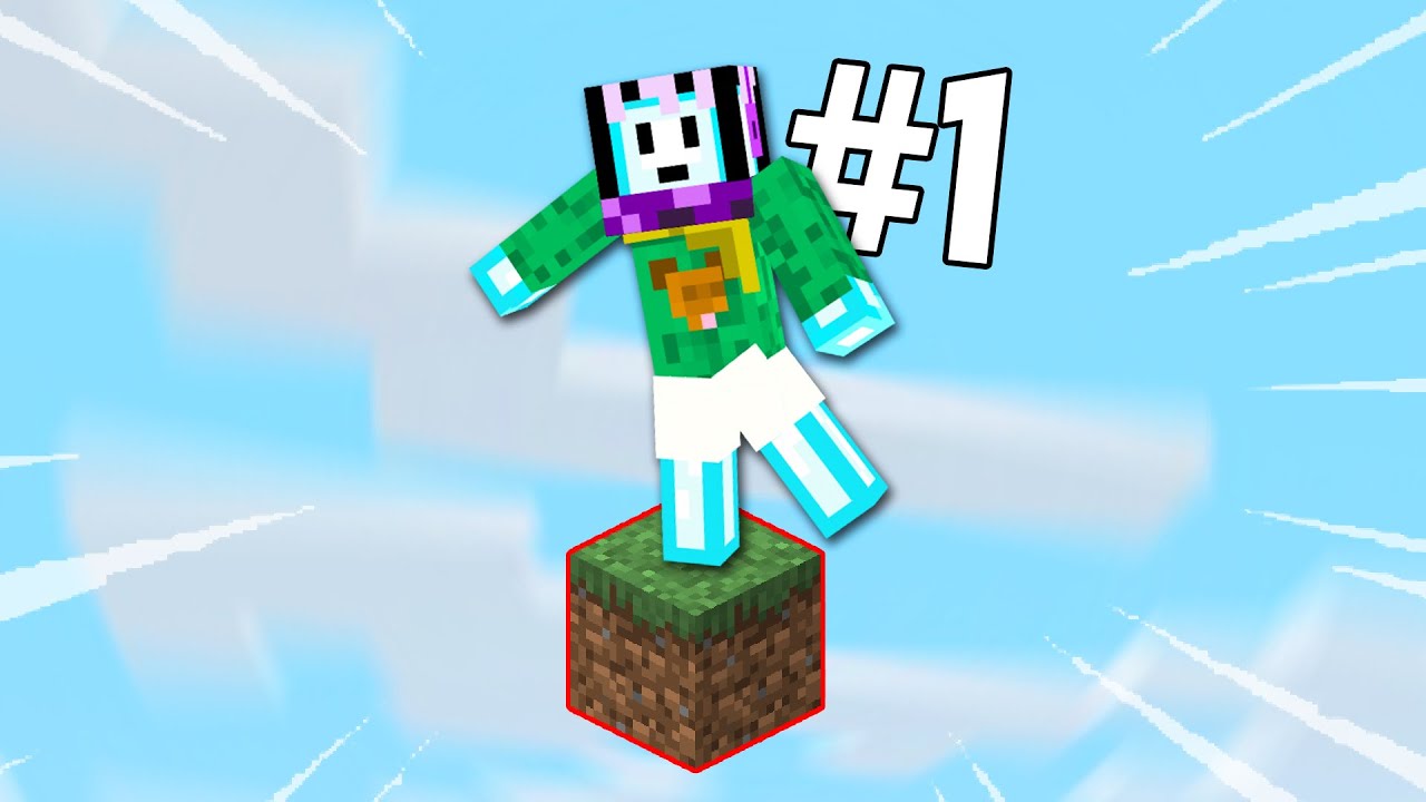 nah lho... KOK cuman ADA 1 BlocK?! (Minecraft Indonesia One Block Survival #1)