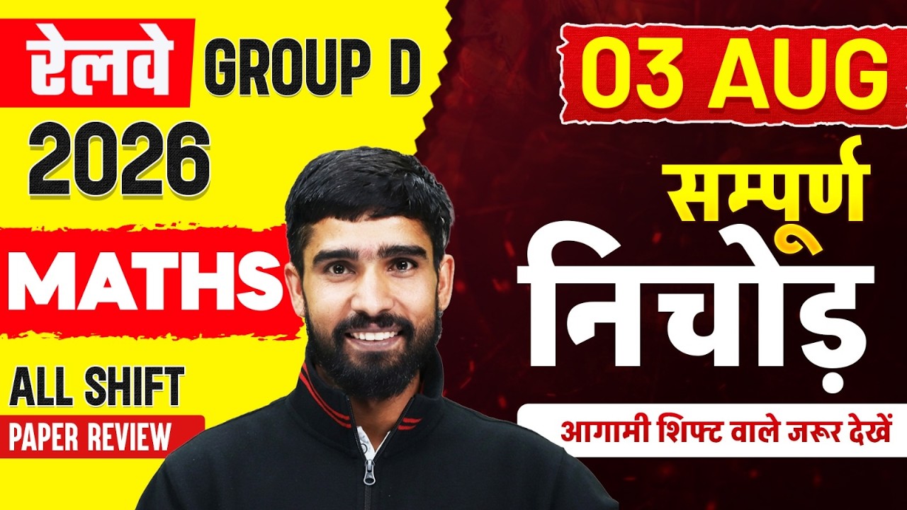 RRB Group D Exam Review Today | Group D Math Analysis Today All Shift | Group D Analysis Today