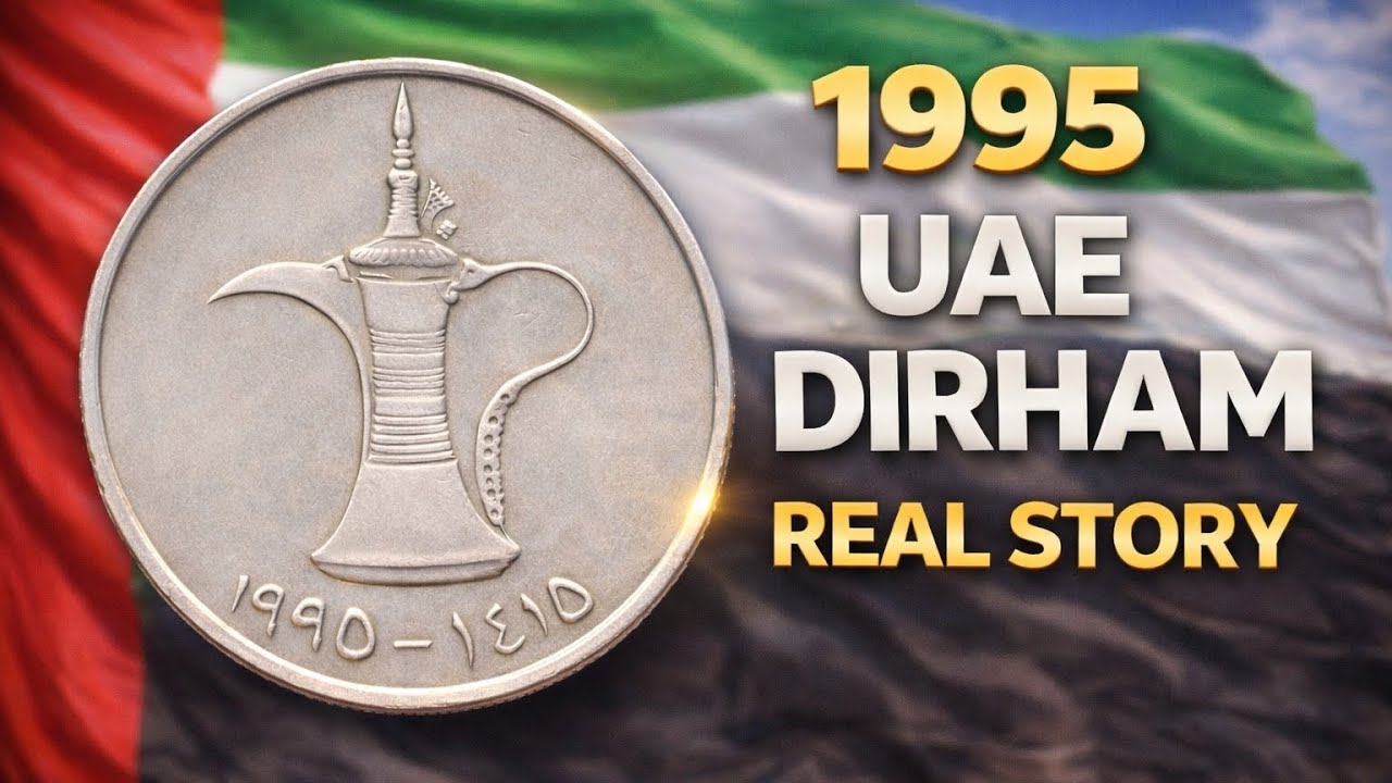 A Simple Coin with a Powerful Story 💰 | 1995 UAE 1 Dirham” #UAEDirham #1Dirham #UAECoins #Dirham1995