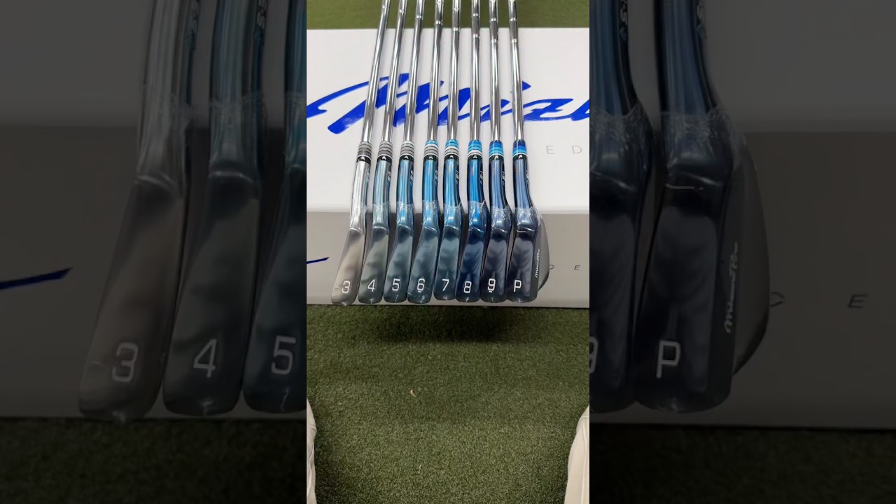 Take a look at the limited edition Mizuno Iceberg irons