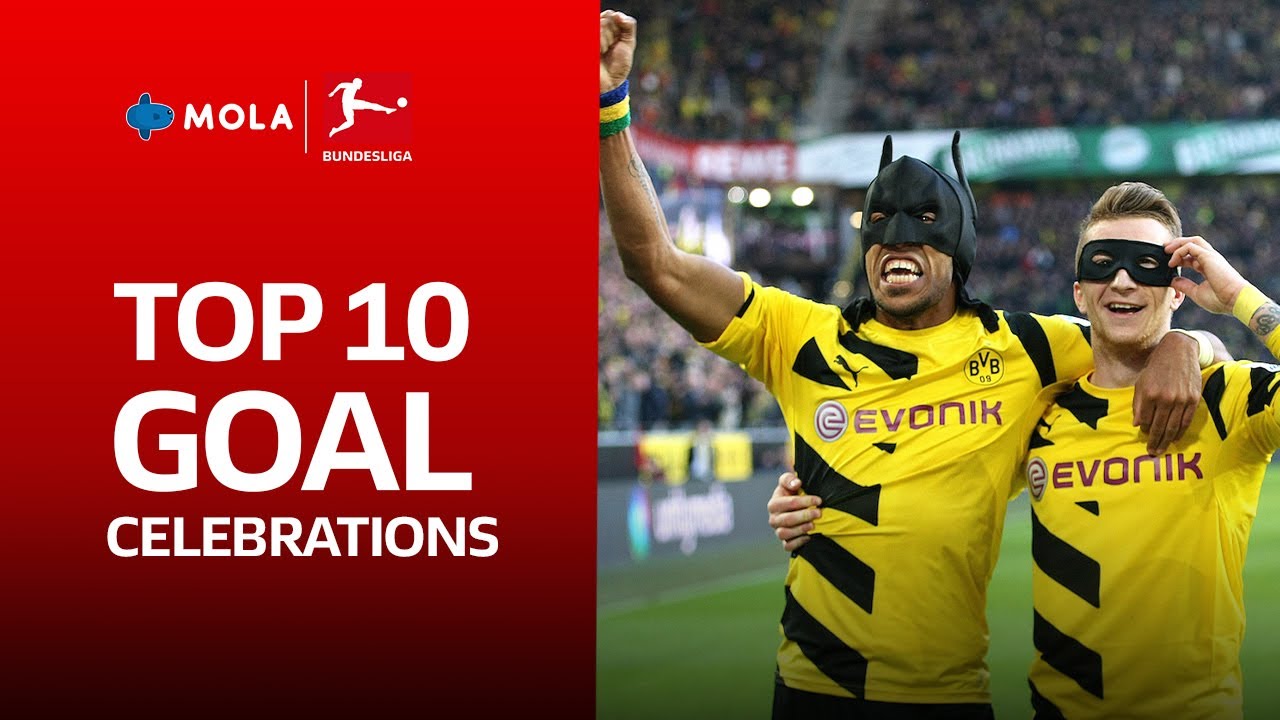 Bundesliga | Top 10 Goal Celebrations | Klopp, Aubameyang, Modeste & Co
