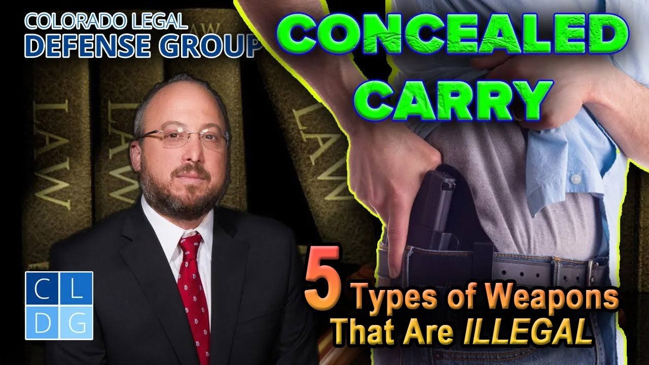 Concealed Weapons in Colorado -- 