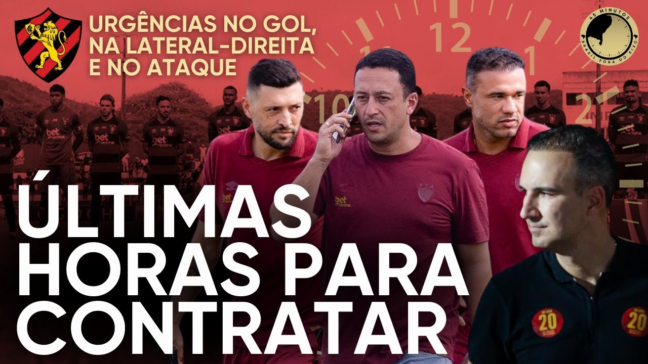 SPORT: EMPATE EXPÕE FRAGILIDADES E LEÃO TEM 48 HORAS PARA PREENCHER LACUNAS URGENTES DO ELENCO