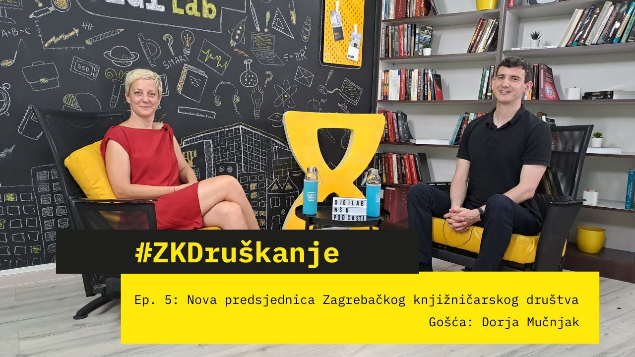 #ZKDruškanje #05 Dorja Mučnjak: mentoriranjem do jačanja knjižničarske struke