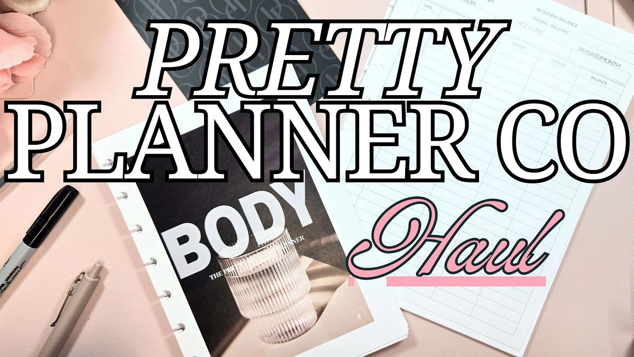PRETTY PLANNER CO HAUL!!! 2025 Planner Preview Series