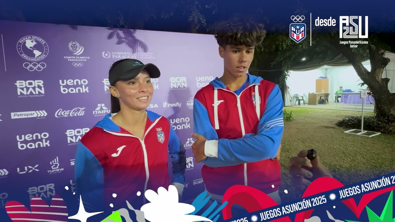 ¡Aurora Lugo y Yannik Álvarez a semifinales en dobles mixtos! 🎾🇵🇷