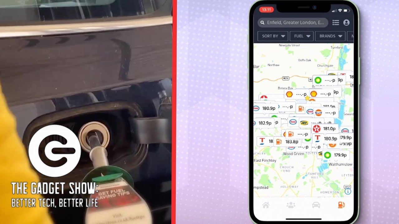 Apps to save on buying petrol | The Gadget Show