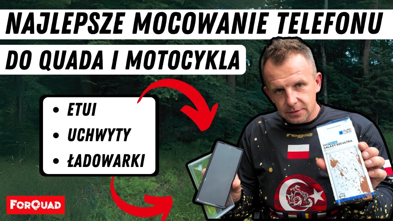Akcesoria QUADLOCK do Telefonu na Quada i Motocykl - Czy Nadają Się na Trudne Warunki?  | FORQUAD