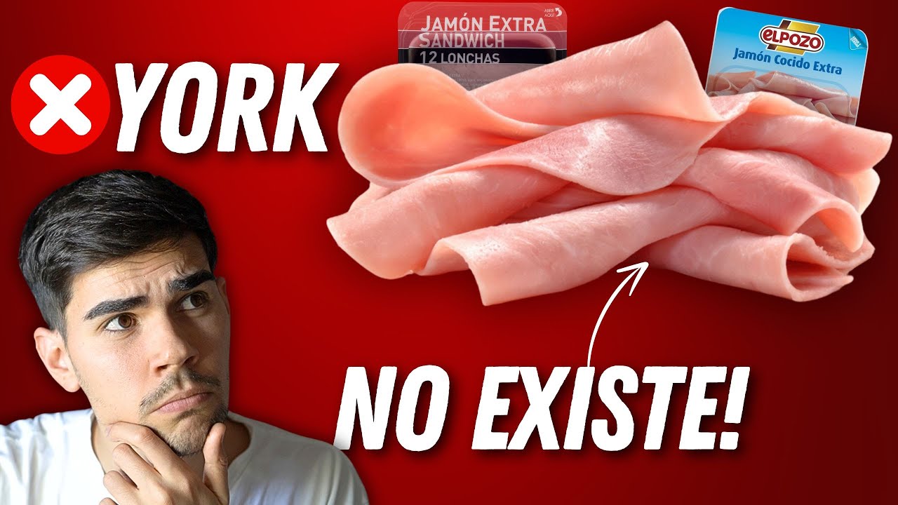 JAMÓN YORK vs JAMÓN COCIDO: ¿Cuál es el más SALUDABLE y cuántos tipos hay?