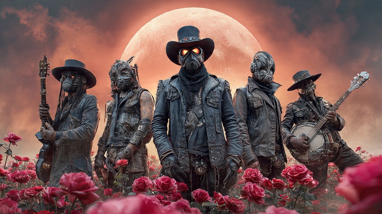 GUNPOWDER & ROSES 🔥 Dark Outlaw Country Rock | Love & War Anthem