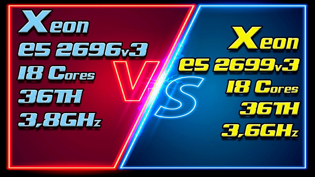 Xeon  E5 2696v3 (3800MHz) vs Xeon E5 2699v3 (3600MHz). Unlock Turbo Boost + Undervolting