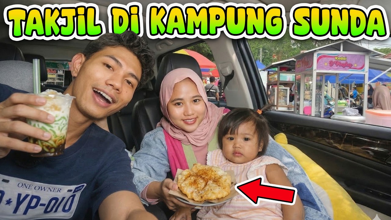 KITA BERBURU TAKJIL DI KAMPUNG SUNDA YANG VIRAL DI BALI‼️BANYAK MAKANAN UNIK DISINI‼️😍