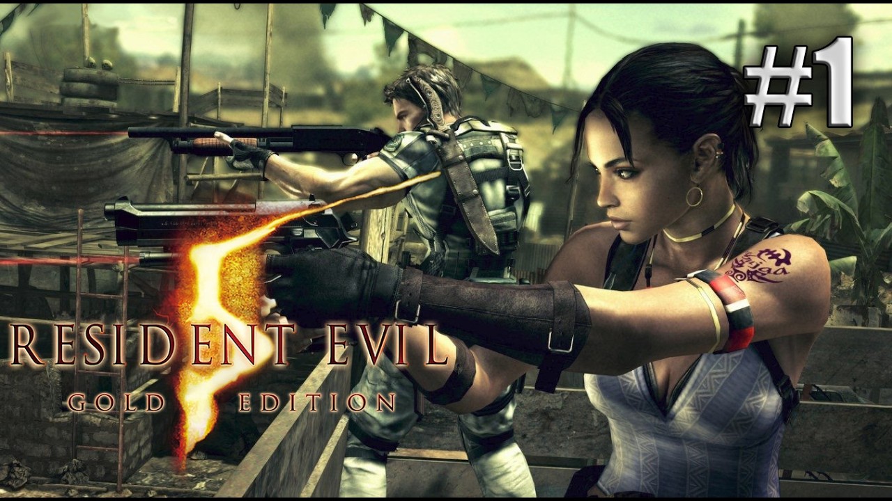 КАМПАНИЯ ЗА КРИСА! ЧТО СЛУЧИЛОСЬ С ДЖИЛЛ (Прохождение Resident evil 5 1#)