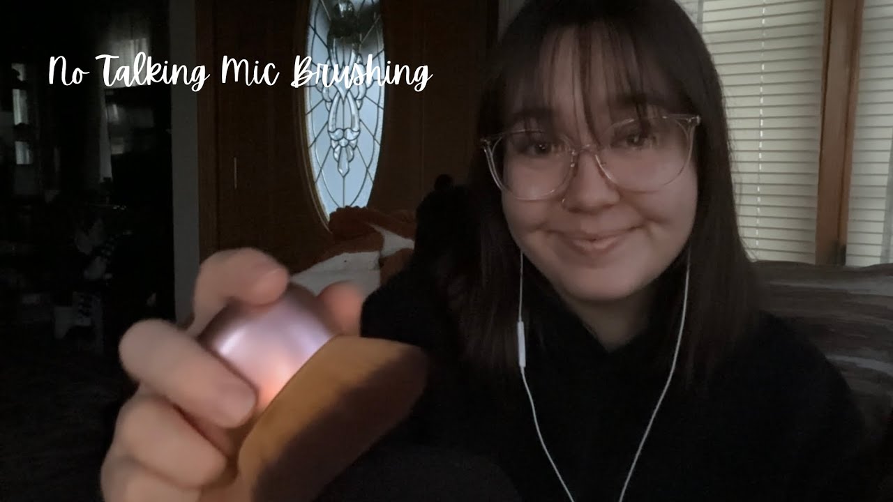 ASMR No Talking Mic Brushing 