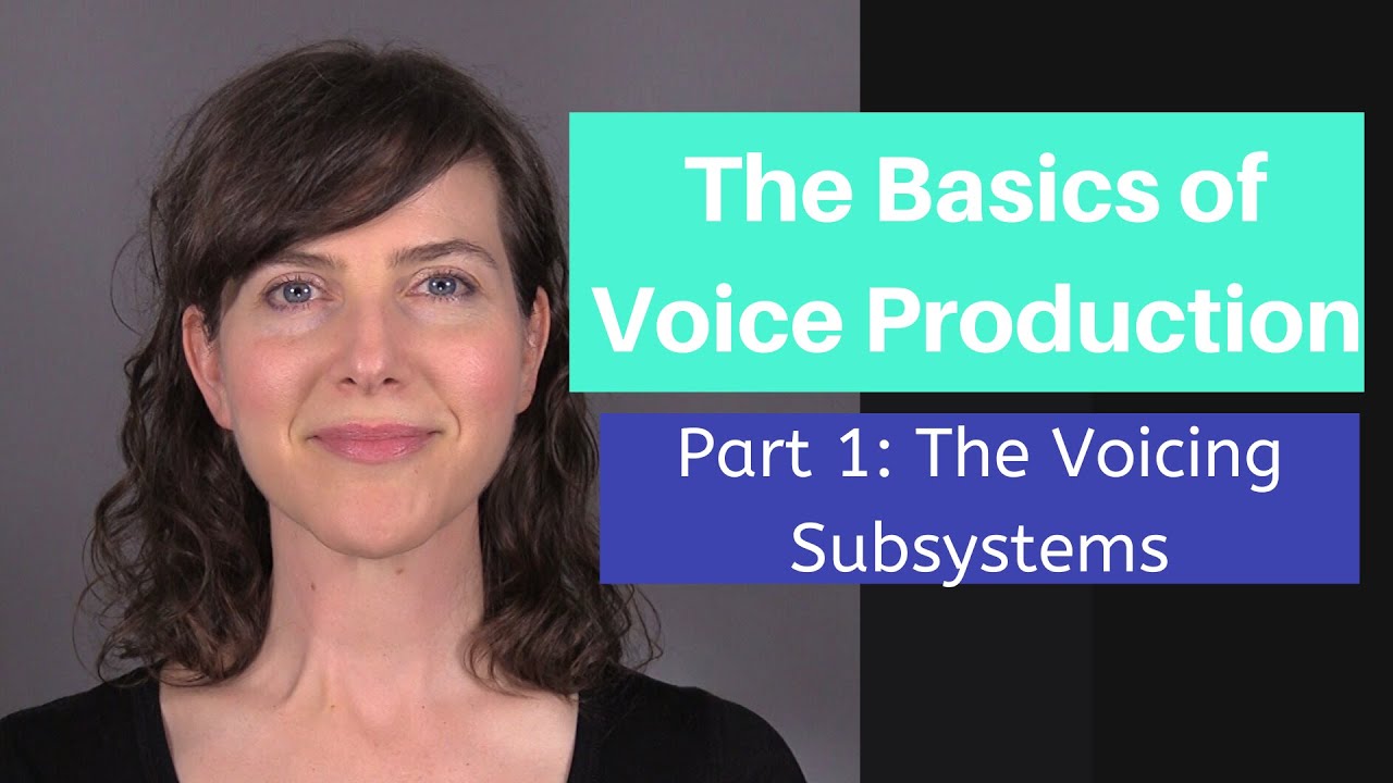 The Basics of American English Voice Production Part 1: The Vocal Subsystems